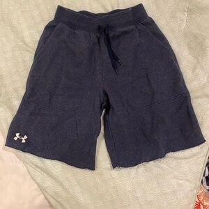 Under Armour Dark Gray Fleece Shorts